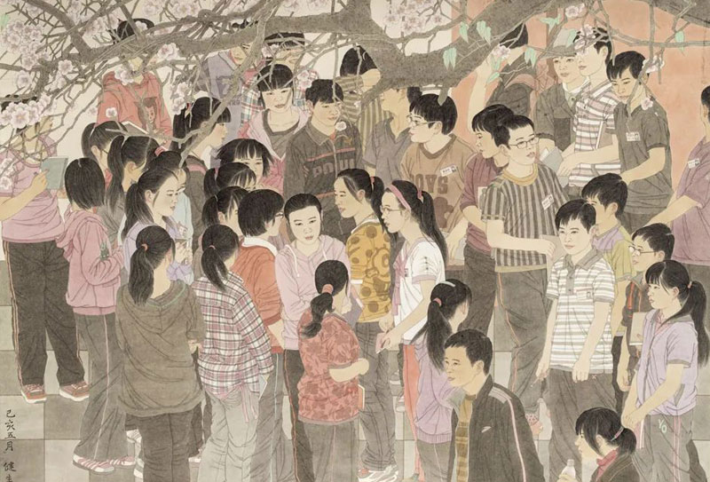 中國美協(xié)會(huì)員楊健生國畫作品欣賞